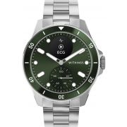 Смарт часовник WITHINGS ScanWatch Nova, 42 мм, сребрист/зелен на супер цени