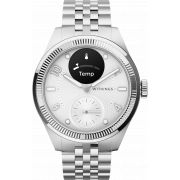 Смарт часовник WITHINGS ScanWatch Nova Brilliant, 39 мм, сребрист на супер цени