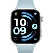 Смарт часовник Xiaomi Redmi Watch 6, 46 мм, светлосин/сребрист на супер цени