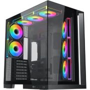 Компютърна кутия XIGMATEK Aqua 7, черен на супер цени