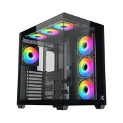Компютърна кутия XIGMATEK Aqua V Air (H23A), черен на супер цени