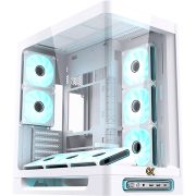 Компютърна кутия XIGMATEK Heaven Air Arctic, бял на супер цени