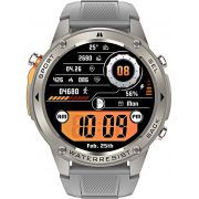 Смарт часовник Xmart AM2410G, 52 мм, сив на супер цени