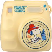 Безогледален фотоапарат YASHICA x Peanuts Mini, кремав на супер цени
