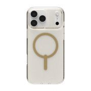 Гръб ZAGG Milan Snap за Apple iPhone 17 Pro Max, прозрачен/златист на супер цени