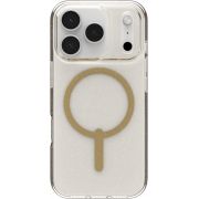 Гръб ZAGG Milan Snap MagSafe за Apple iPhone 17 Pro, бял/златист на супер цени