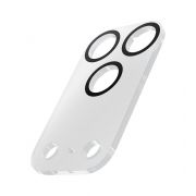 Стъклен протектор за камера Cellular Line Camera Lens за Apple iPhone 17 Pro, прозрачен на супер цени