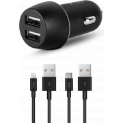 Зарядно устройство ttec SmartCharger Duo 15W, черен на супер цени