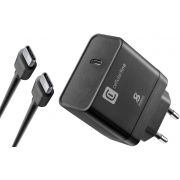 Зарядно устройство Cellular Line 45W, черен на супер цени