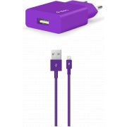Зарядно устройство ttec SmartCharger 10W, лилав на супер цени