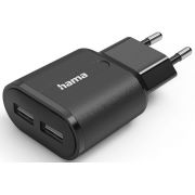 Зарядно устройство Hama 12W, черен на супер цени