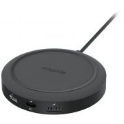 Безжично зарядно устройство ZAGG Mophie Charging Hub 10W, черен на супер цени