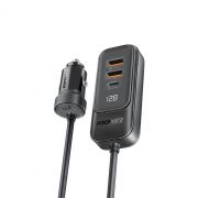 Зарядно устройство Promate GearHub-120W, черен на супер цени