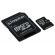 128GB microSDXC Kingston + SD адаптер, черен на супер цени