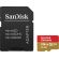 128GB microSDXC SanDisk Extreme и SD адаптер, червен/златист на супер цени