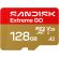 128GB SanDisk Extreme GO UHS-I, червен/златист на супер цени