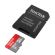 16GB microSDHC SanDisk Ultra + Адаптер, Сив/червен на супер цени