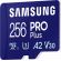 256GB microSDXC Samsung PRO Plus + SD адаптер изображение 3
