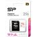 256GB Silicon Power Superior и SD адаптер, бял/червен изображение 2
