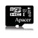32GB microSDHC Apacer AP32GMCSH10U1-R + ADAPTER, черен изображение 2