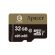 32GB microSDHC Apacer AP32GMCSH10U4-R + Адаптер, Златист / Черен изображение 2