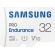 32GB microSDHC Samsung PRO Endurance + SD адаптер, бял изображение 2