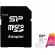 32GB microSDHC Silicon Power Elite Colorful и SD адаптер, бял/розов на супер цени