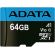 64GB microSDXC ADATA Premier + SD адаптер изображение 2