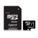 64GB microSDXC Apacer AP64GMCSX10U1-R + ADAPTER, черен изображение 1