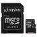 64GB microSDXC Kingston Canvas + SD Adapter, Черен на супер цени