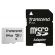 64GB microSDXC Transcend + SD Adapter, черен/сребрист изображение 2