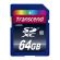 64GB SDXC Transcend, син на супер цени