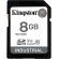 8GB Kingston Industrial, черен/бял на супер цени
