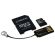 8GB microSDHC Kingston с SD Adapter + четец , черен на супер цени