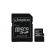 8GB microSDHC Kingston + SD Adapter, черен на супер цени