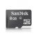 8GB microSDHC SanDisk + адаптер, Черен на супер цени