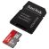 8GB microSDHC SanDisk Ultra със SD Adapter, Червен / Сив на супер цени
