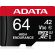 64GB microSDXC ADATA High Endurance + SD адаптер изображение 2