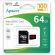 64GB microSDXC Apacer R100 и SD адаптер, черен изображение 2