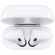Apple AirPods2 wireless charging case, бял изображение 4