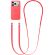 Apple Crossbody Strap, розов на супер цени
