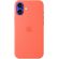 Apple Silicone MagSafe за Apple iPhone 16 Plus, Tangerine изображение 2