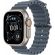 Apple Ocean Band Extension за Apple Watch 49 мм, Anchor Blue/Natural Titanium Finish изображение 2