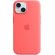Apple Silicone MagSafe за Apple iPhone 15 Plus, Guava на супер цени