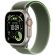 Apple Trail Loop за Apple Watch 49 мм, S/M, Green/Neon/Natural Titanium Finish изображение 2