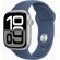 Apple Watch Series 10 GPS, 42 мм, M/L, Silver Aluminum, Denim Sport на супер цени