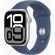 Apple Watch Series 10 GPS, 46 мм, S/M, Silver Aluminum, Denim Sport на супер цени