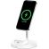 Belkin 2-in-1 Wireless Charger Stand with MagSafe 15W, бял изображение 2