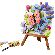 LEGO Floral Art Decor Painting изображение 2