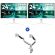 2 броя 24" Philips Evnia 24M2N3201P и стойка Neomounts NM-D750DWHITE на супер цени